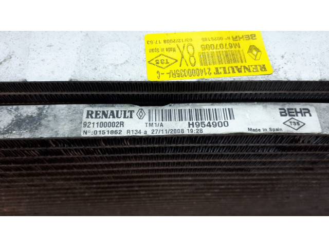 Б/у радиатор основной/ радиатор охлаждения 214100005R для Renault Laguna III/ Latitude Б/у радиатор основной/ радиатор охлаждения 214100005R для Renault Laguna III/ Latitude