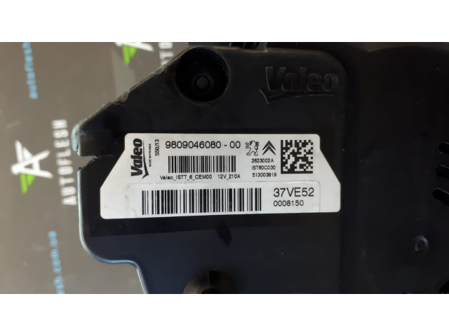 Б/у генератор 9809046080, 2.0 BlueHDi, 210A для Citroen/ Peugeot Б/у генератор 9809046080, 2.0 BlueHDi, 210A для Citroen/ Peugeot