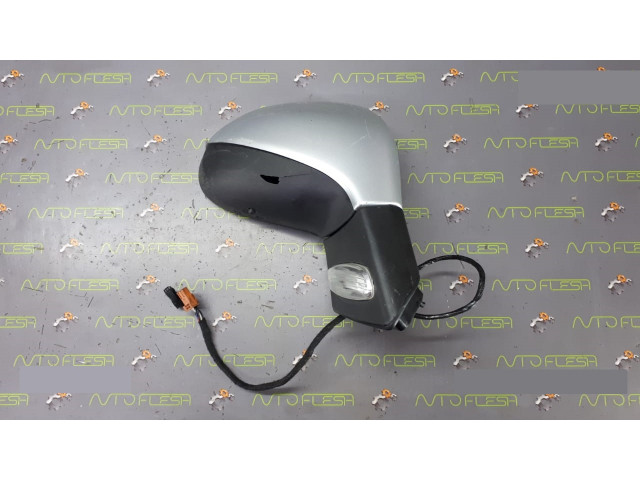 Б/у зеркало правое в сборе 8149ZH, 9680194977, 8153AV, 9 pin для Peugeot 207