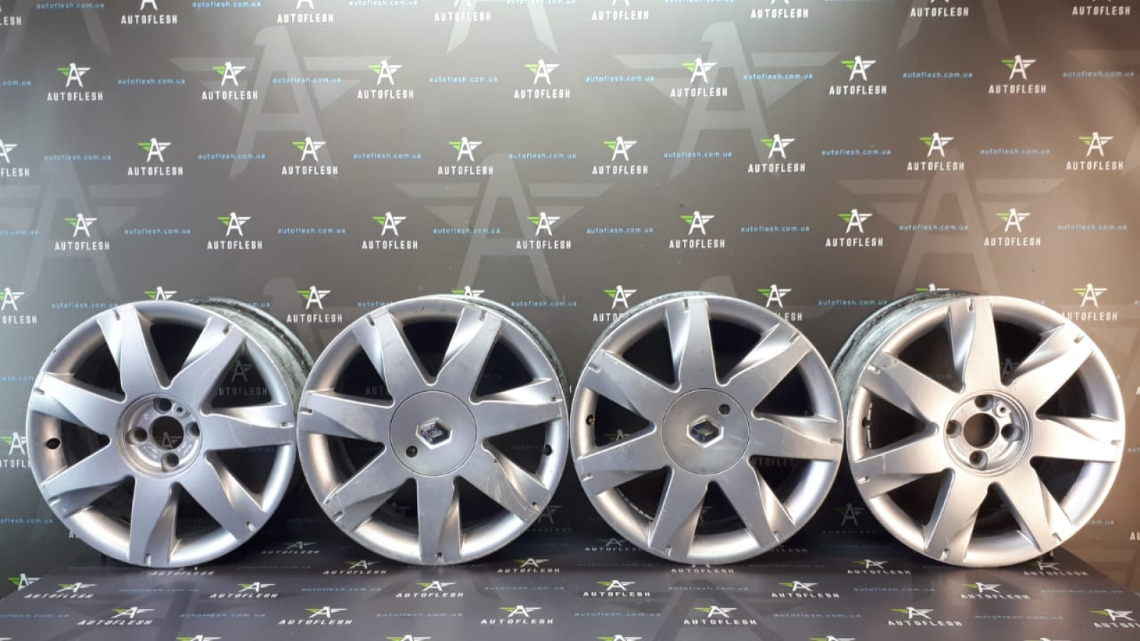 Б/у диски R17 8200412198, 6.5Jx17/ ET49, разболтовка 4×100 “STEPPE” для Renault Grand Scenic II/ Megane II/ Scenic II