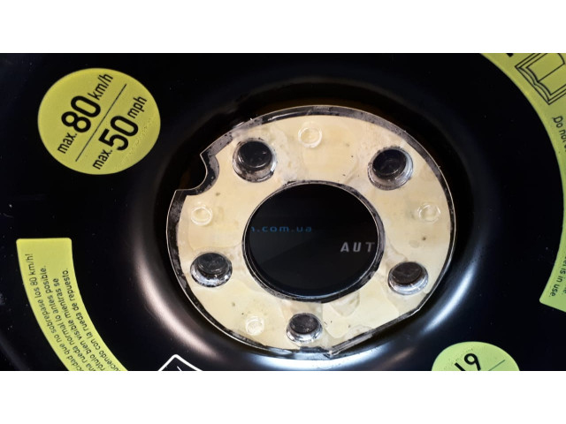 Б/у запаска/ докатка 2094000402, T125/90/R16, 3.50Bx16H2/ ET17 для Mercedes C-Class/ CLK Б/у запаска/ докатка 2094000402, T125/90/R16, 3.50Bx16H2/ ET17 для Mercedes C-Class/ CLK