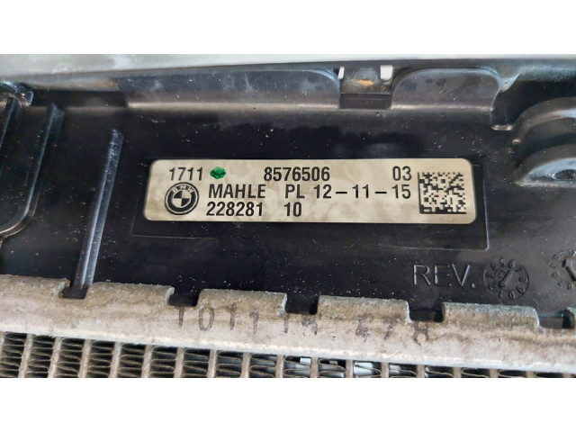 Б/у радиатор основной/ радиатор охлаждения 17118576506, 8576506 для BMW 5/ 6/ 7/ 8 Б/у радиатор основной/ радиатор охлаждения 17118576506, 8576506 для BMW 5/ 6/ 7/ 8
