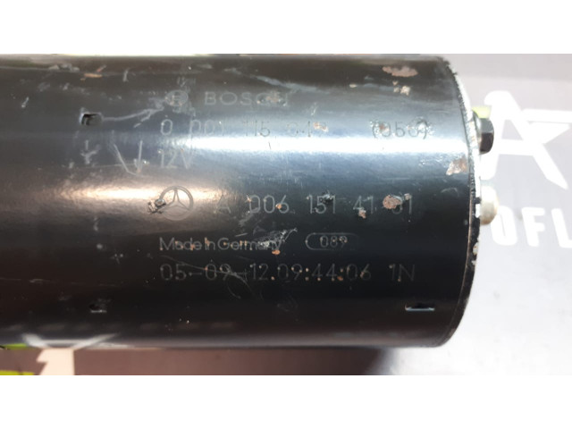 Б/у стартер A0061514101, 0001115049 для Mercedes Б/у стартер A0061514101, 0001115049 для Mercedes