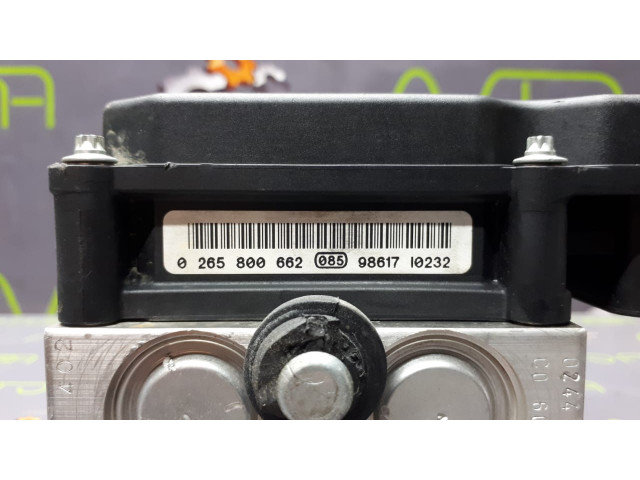 Б/у блок ABS 0265800662/ 0265431997 для Citroën/ Fiat/ Peugeot Б/у блок ABS 0265800662/ 0265431997 для Citroën/ Fiat/ Peugeot