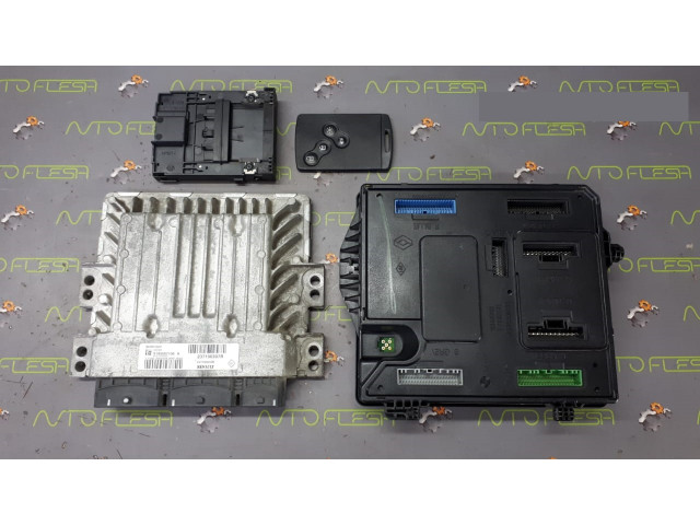 Б/у комплект ЭБУ 237100307R, 284B13297R, 285909828R для Renault Megane III