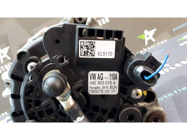 Б/у генератор 04E903015A, 110A/ 14V для Audi/ Seat/ Skoda/ Volkswagen Б/у генератор 04E903015A, 110A/ 14V для Audi/ Seat/ Skoda/ Volkswagen