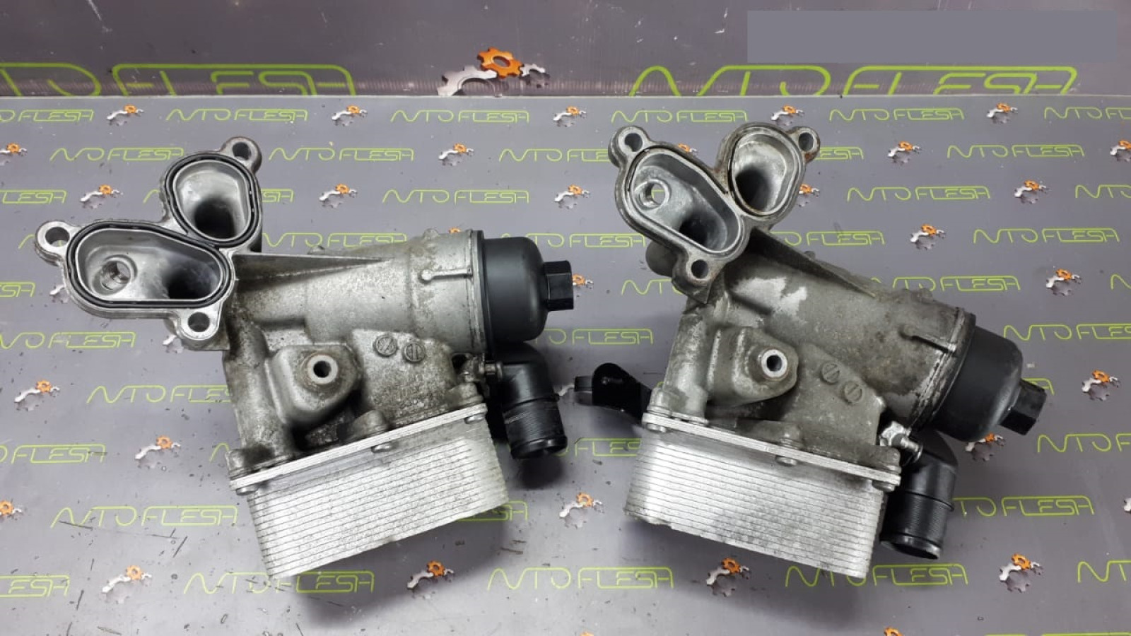 Б/у корпус масляного фильтра 8200797762, 8200781898, 2.0 dCi для Nissan/ Opel/ Renault Б/у корпус масляного фильтра 8200797762, 8200781898, 2.0 dCi для Nissan/ Opel/ Renault