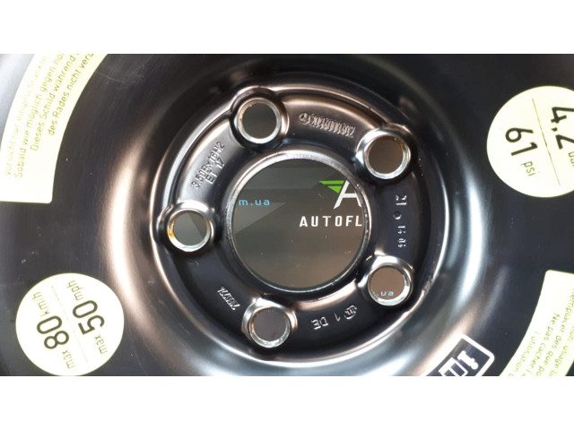 Б/у запаска/ докатка 2094000402, T125/90/R16, 3.50Bx16H2/ ET17 для Mercedes C-Class/ CLK Б/у запаска/ докатка 2094000402, T125/90/R16, 3.50Bx16H2/ ET17 для Mercedes C-Class/ CLK