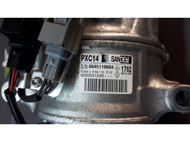 Б/у компрессор кондиционера 926003123R, 6645110604 для Renault Kadjar/ Megane IV/ Scenic IV Б/у компрессор кондиционера 926003123R, 6645110604 для Renault Kadjar/ Megane IV/ Scenic IV