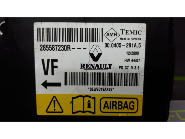 Б/у блок управления airbag 285587230R для Renault Megane III Б/у блок управления airbag 285587230R для Renault Megane III