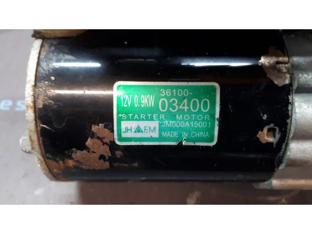 Б/у стартер 3610003400, JM000A15001 для Hyundai i10, i20/ KIA Picanto, Rio III Б/у стартер 3610003400, JM000A15001 для Hyundai i10, i20/ KIA Picanto, Rio III