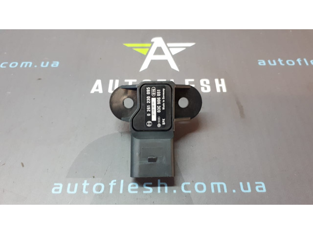 Б/у датчик давления наддува 0261230095, 03G906051 для Audi/ Seat/ Skoda/ Volkswagen