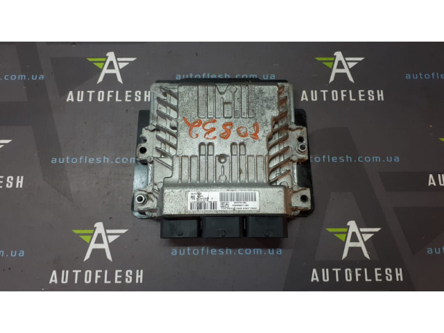 Б/у блок управления двигателем/ ЭБУ 9676761080, 1.6 HDI для Citroen/ Peugeot