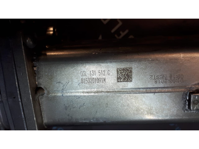 Б/у клапан EGR/ охладитель EGR в сборе 03L131512C, 0280751016 для Audi/ Seat/ Skoda/ Volkswagen/ Suzuki Splash Б/у клапан EGR/ охладитель EGR в сборе 03L131512C, 0280751016 для Audi/ Seat/ Skoda/ Volkswagen/ Suzuki Splash