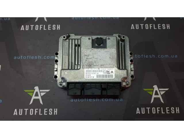 Б/у блок управления двигателем 0281013872, 9664843780 для Citroen/ Peugeot