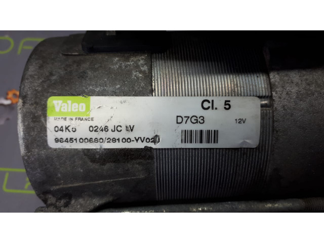 Б/у стартер 9645100680 1.6 HDi для Citroen/ Fiat/ MINI/ Peugeot/ Suzuki/ Toyota Б/у стартер 9645100680 1.6 HDi для Citroen/ Fiat/ MINI/ Peugeot/ Suzuki/ Toyota