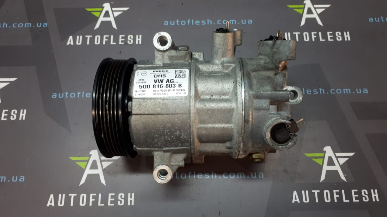 Б/у компрессор кондиционера 5Q0816803B для Audi/ Seat/ Skoda/ Volkswagen