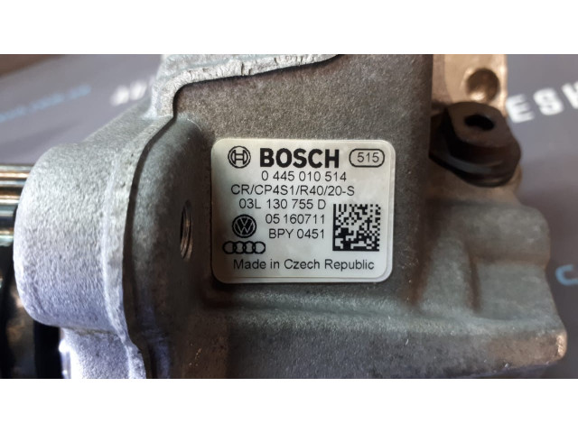 Б/у ТНВД/ топливный насос 0445010514/ 03L130755D, 2.0 TDi для Audi/ Seat/ Skoda/ Volkswagen Б/у ТНВД/ топливный насос 0445010514/ 03L130755D, 2.0 TDi для Audi/ Seat/ Skoda/ Volkswagen