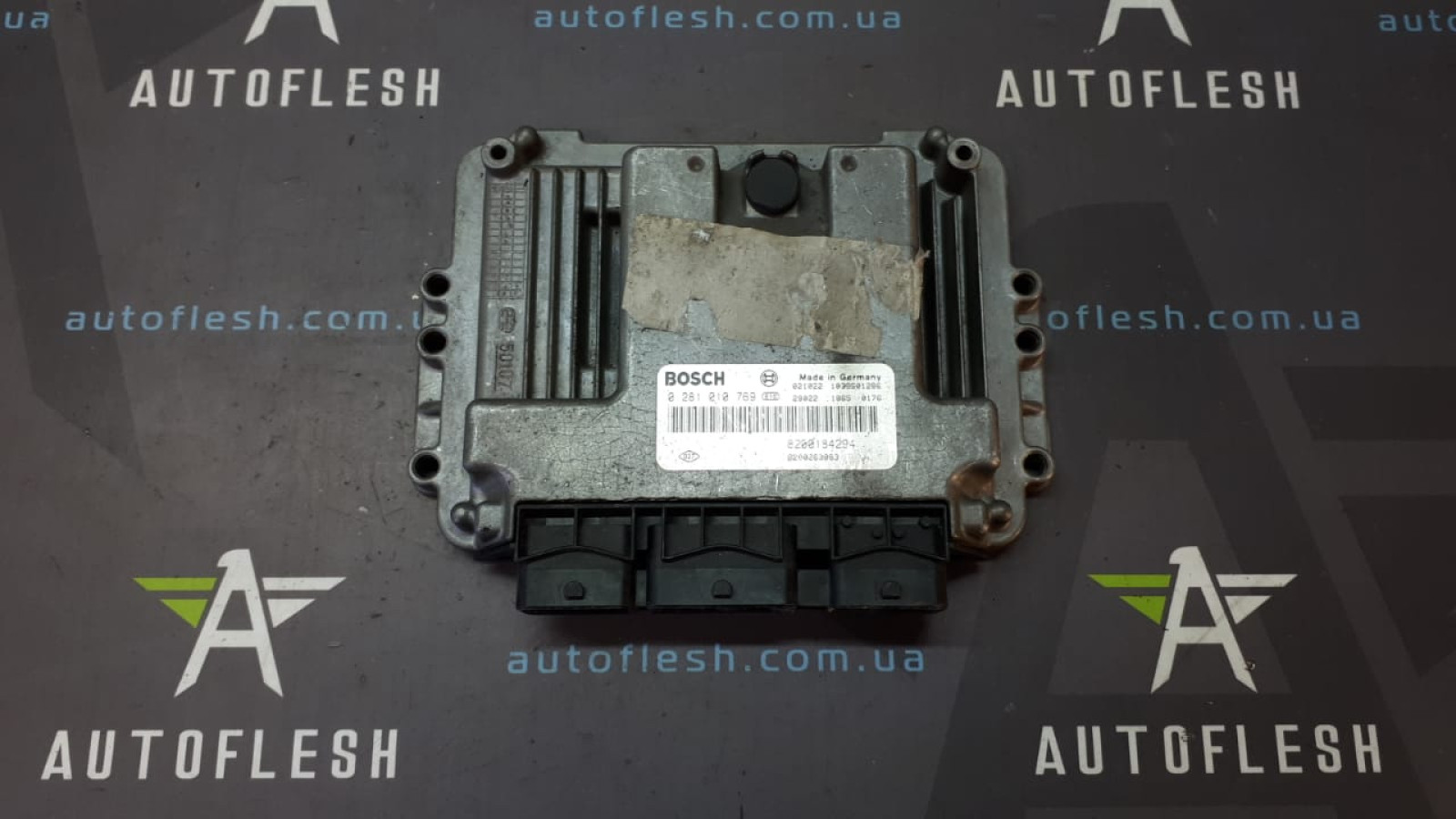 Б/у блок управления двигателем 0281010769, 8200184294, 8200269883, 1.9 dCi для Renault Megane II
