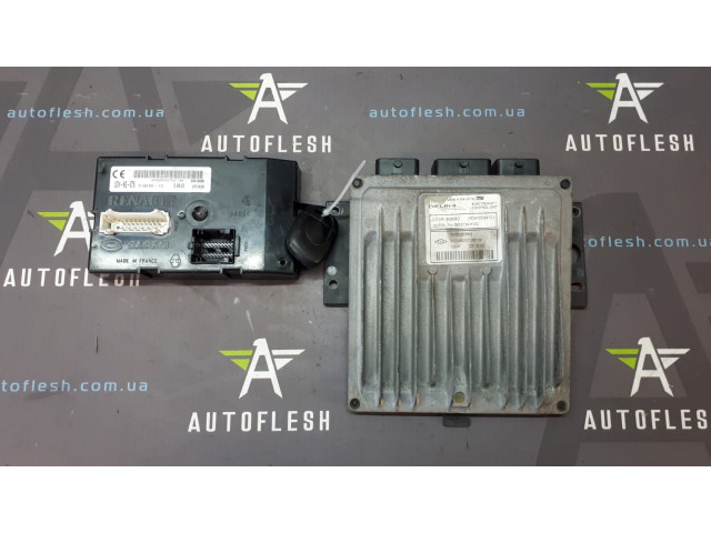 Б/у комплект ЭБУ 8200094768, 8200250663, 8200129109 для Renault Kangoo