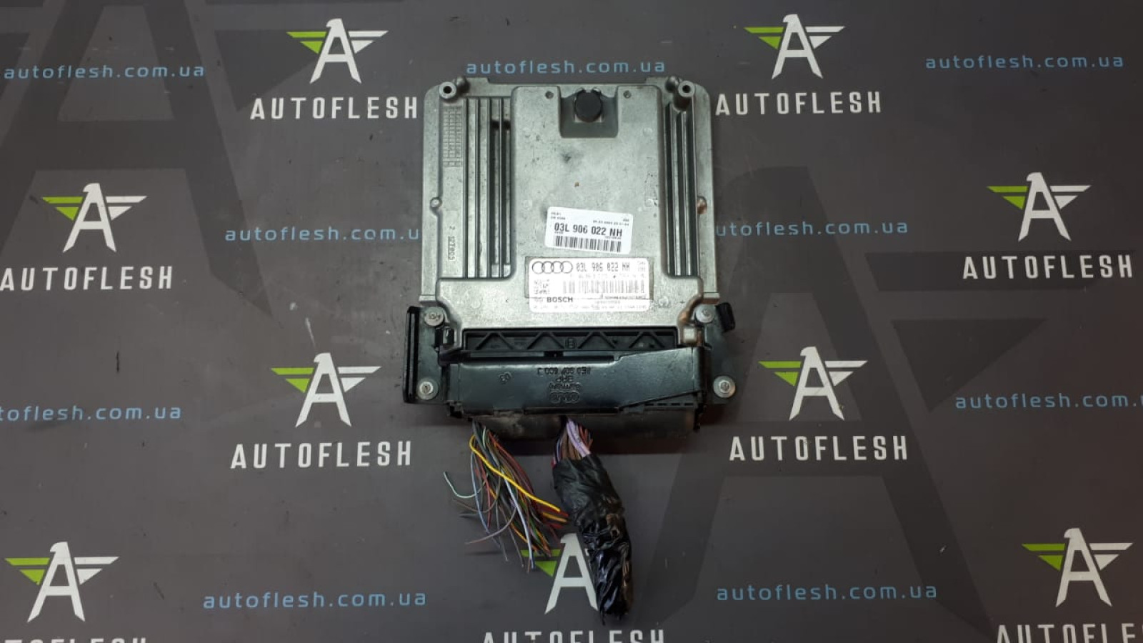 Б/у блок управления двигателем 03L906022NH, 0281015752 для Audi Q5
