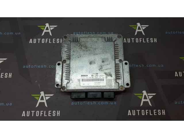 Б/у блок управления двигателя 0281010980, 8200091416, 8200197969 для Renault Scenic I