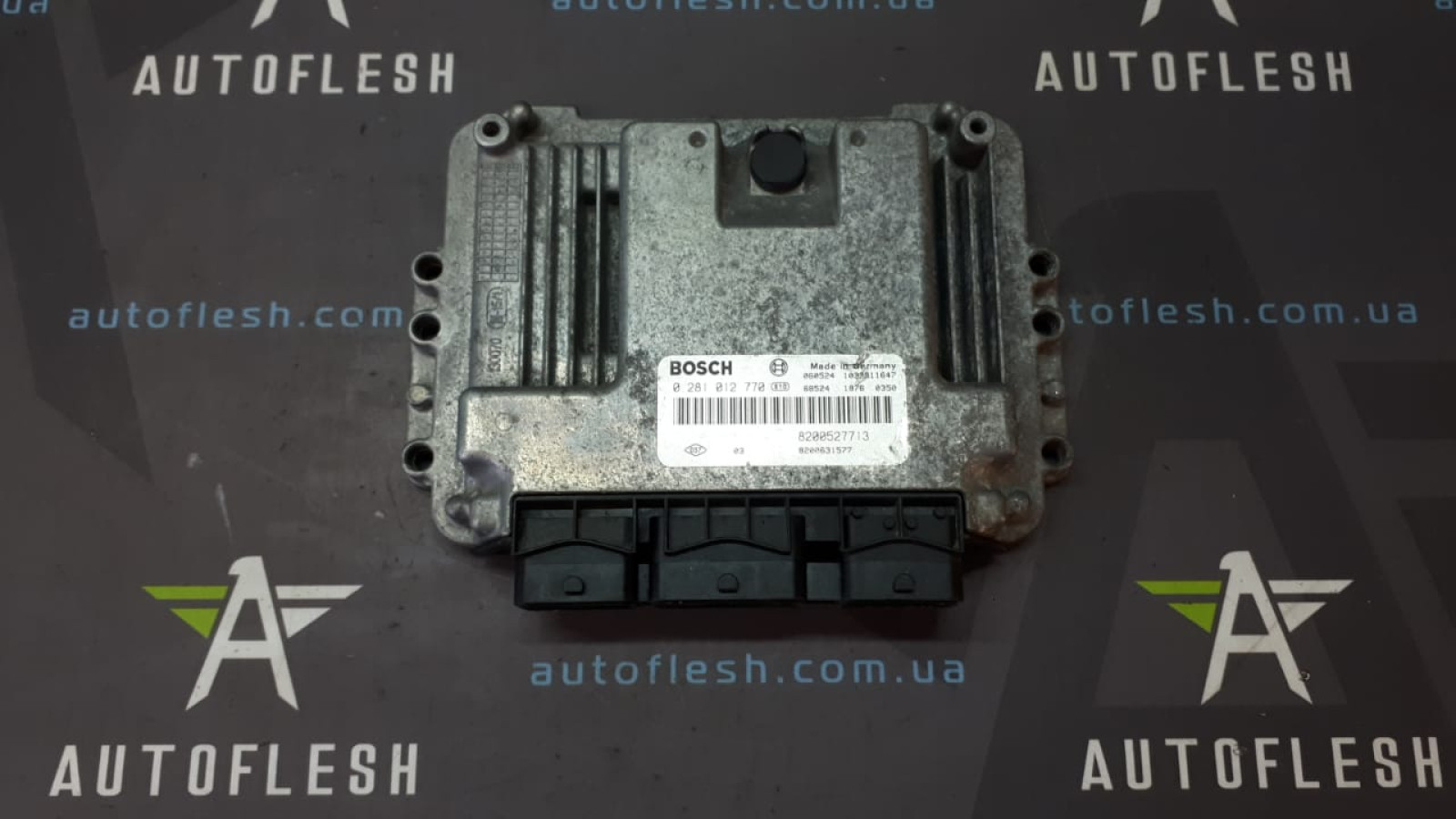 Б/у блок управления двигателя/ ЭБУ 0281012770, 8200527713 для Renault Espace IV/ Laguna II