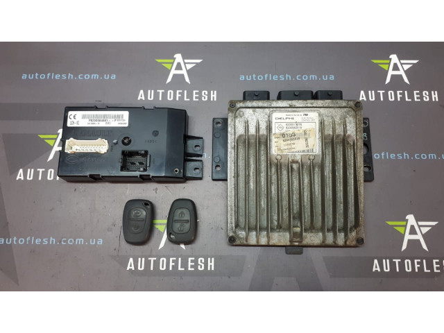 Б/у комплект ЭБУ 8200584661, 8200513076, 8200582518 для Renault Clio II/ Kangoo