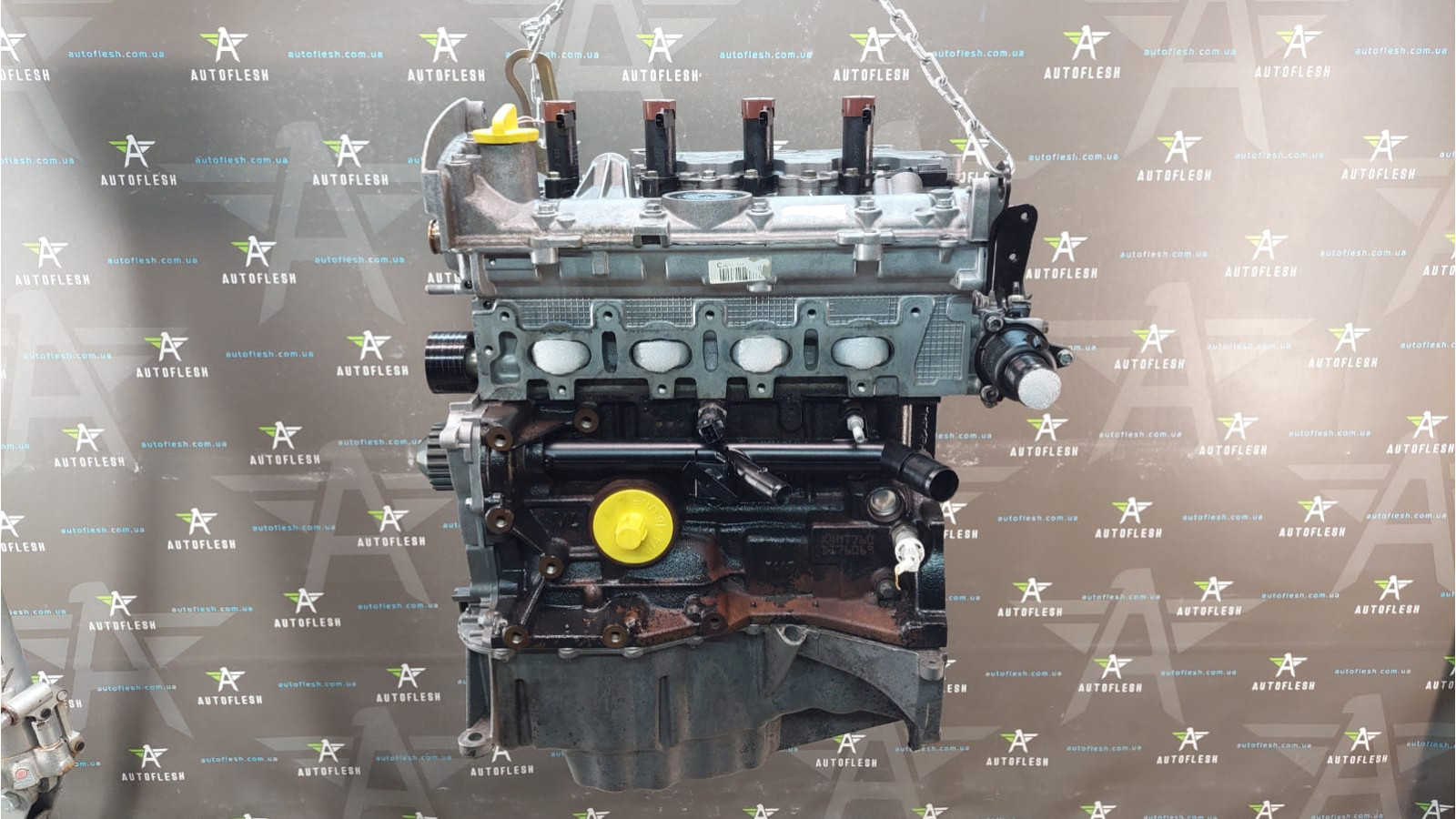 Б/у двигатель K4M760, 1.6 16V с фазорегулятором для Dacia/ Renault