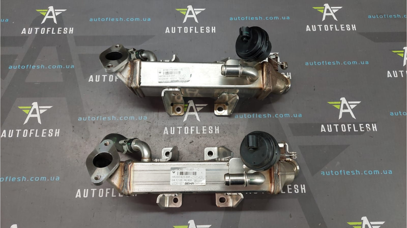 Б/у радиатор системы EGR 8200719993, H8200620695, 2.0/ 2.3 dCi для Nissan/ Opel/ Renault