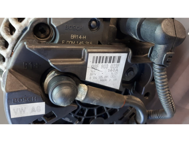 Б/у генератор 06F903023F, 0124525091 для Audi/ Seat/ Skoda/ Volkswagen Б/у генератор 06F903023F, 0124525091 для Audi/ Seat/ Skoda/ Volkswagen
