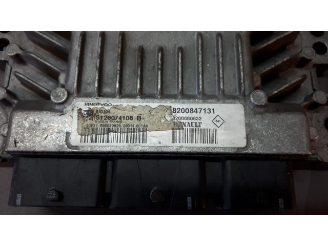 Б/у блок управления двигателем 8200847131, 82000680832 для Nissan/ Renault Б/у блок управления двигателем 8200847131, 82000680832 для Nissan/ Renault