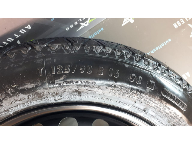 Б/у запаска/ докатка 2094000402, T125/90/R16, 3.50Bx16H2/ ET17 для Mercedes C-Class/ CLK Б/у запаска/ докатка 2094000402, T125/90/R16, 3.50Bx16H2/ ET17 для Mercedes C-Class/ CLK