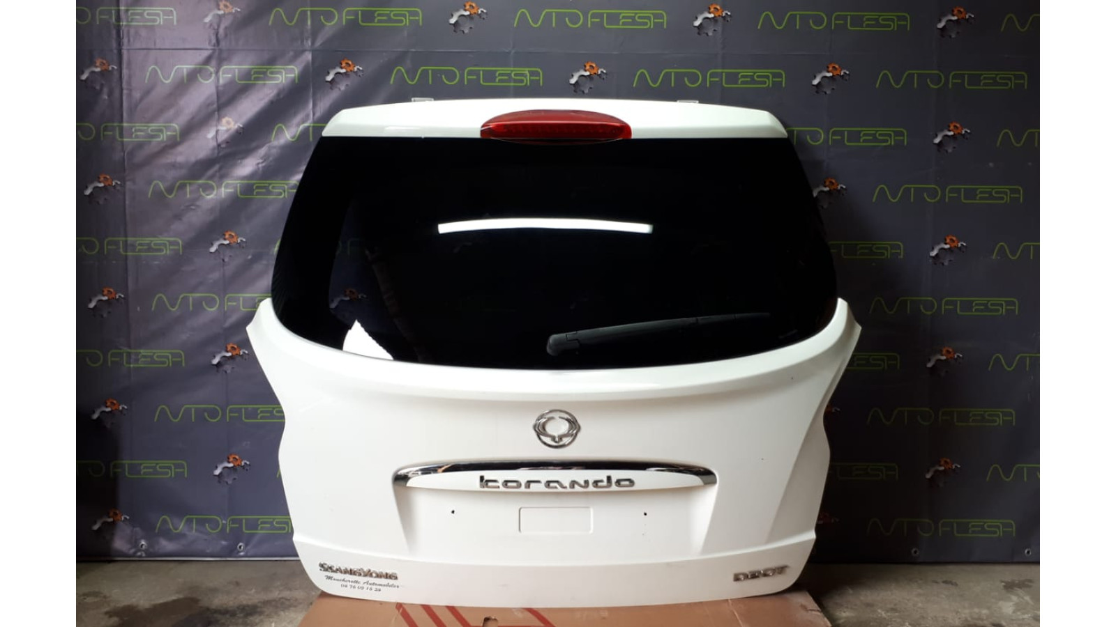 Б/у крышка багажника в сборе для SsangYong Korando