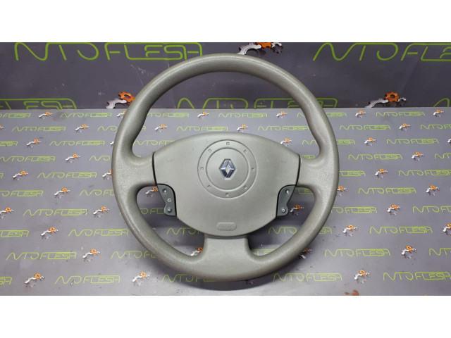 Б/у руль с airbag под круиз контроль 8200587074/ 8200893589C для Renault Kangoo II/ Megane II/ Scenic II