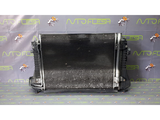 Б/у радиатор интеркуллера 1K0145803E для Audi/ Seat/ Skoda/ Volkswagen