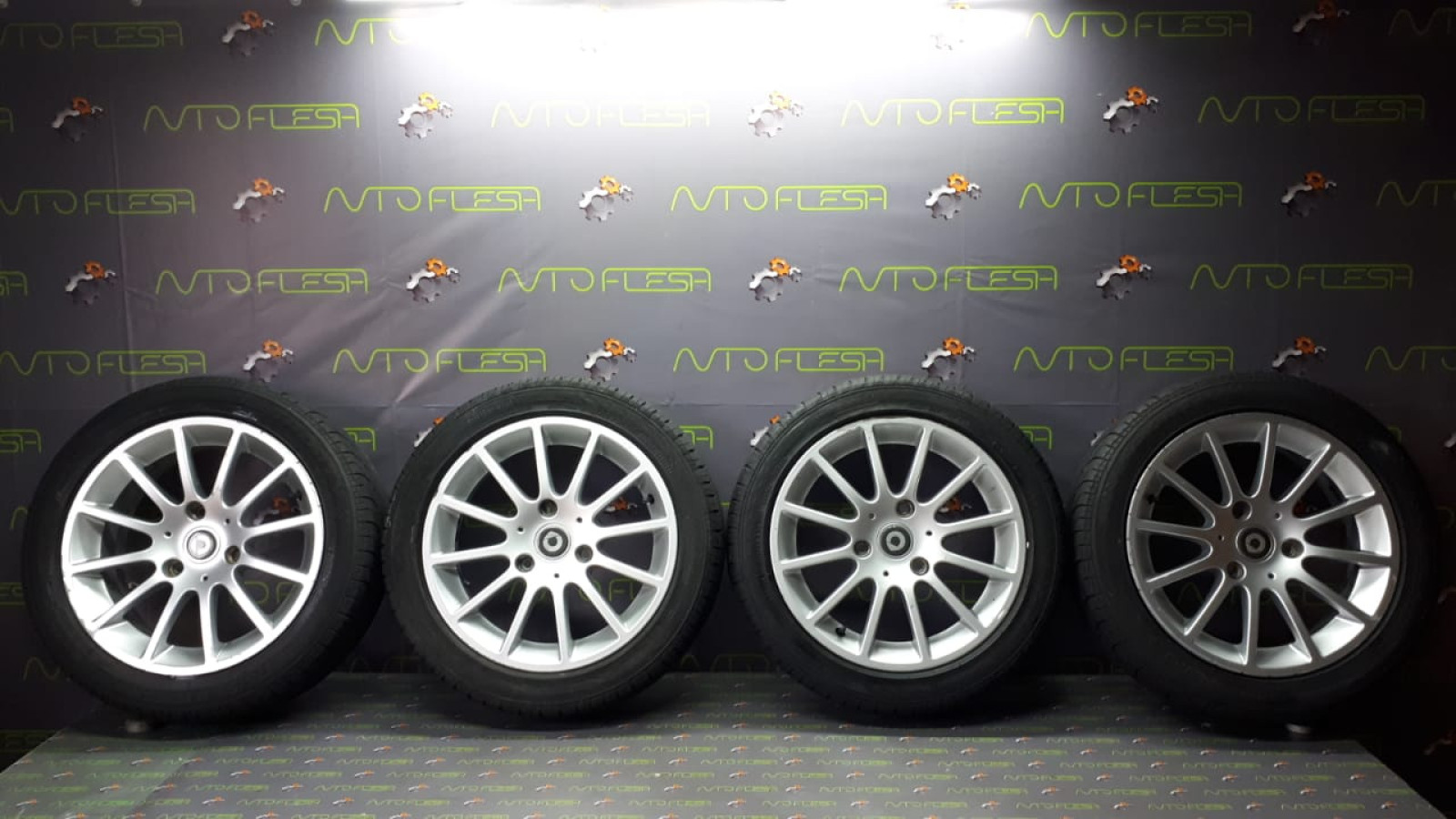 Б/у диски BORBET GERMANY A4514010102 4,5Jx15--ET23,5/ 5,5Jx15--ET22 3x112 для Smart Fortwo