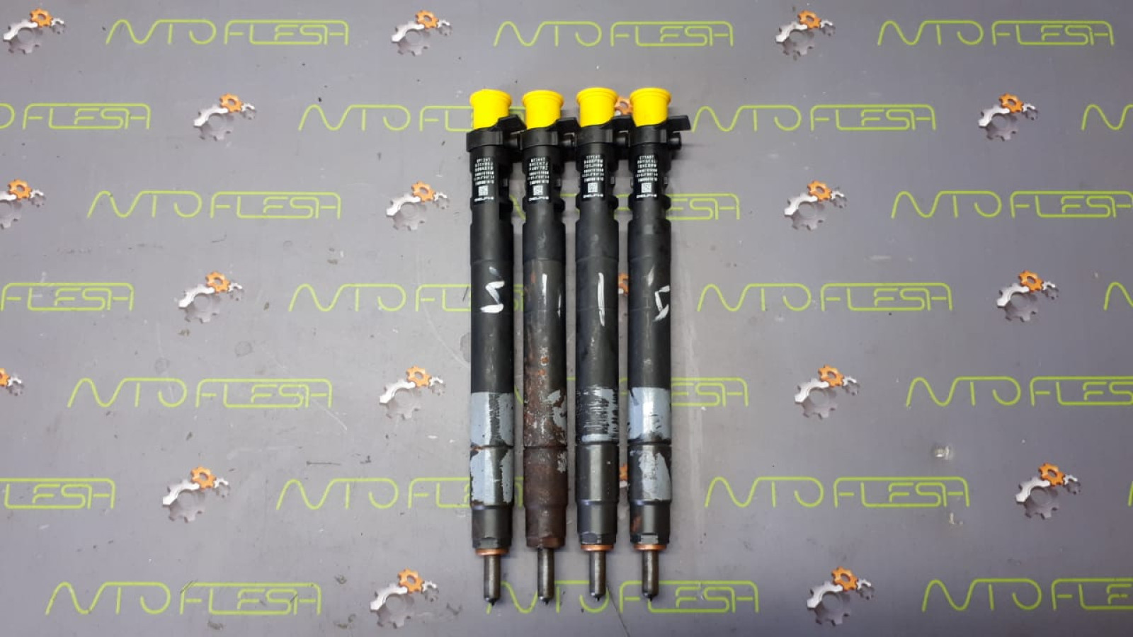 Б/у форсунка (форсунки) 9686191080/ EMBR00101D Delphi 2.0 HDI для Citroen/ Fiat/ Ford/ Peugeot