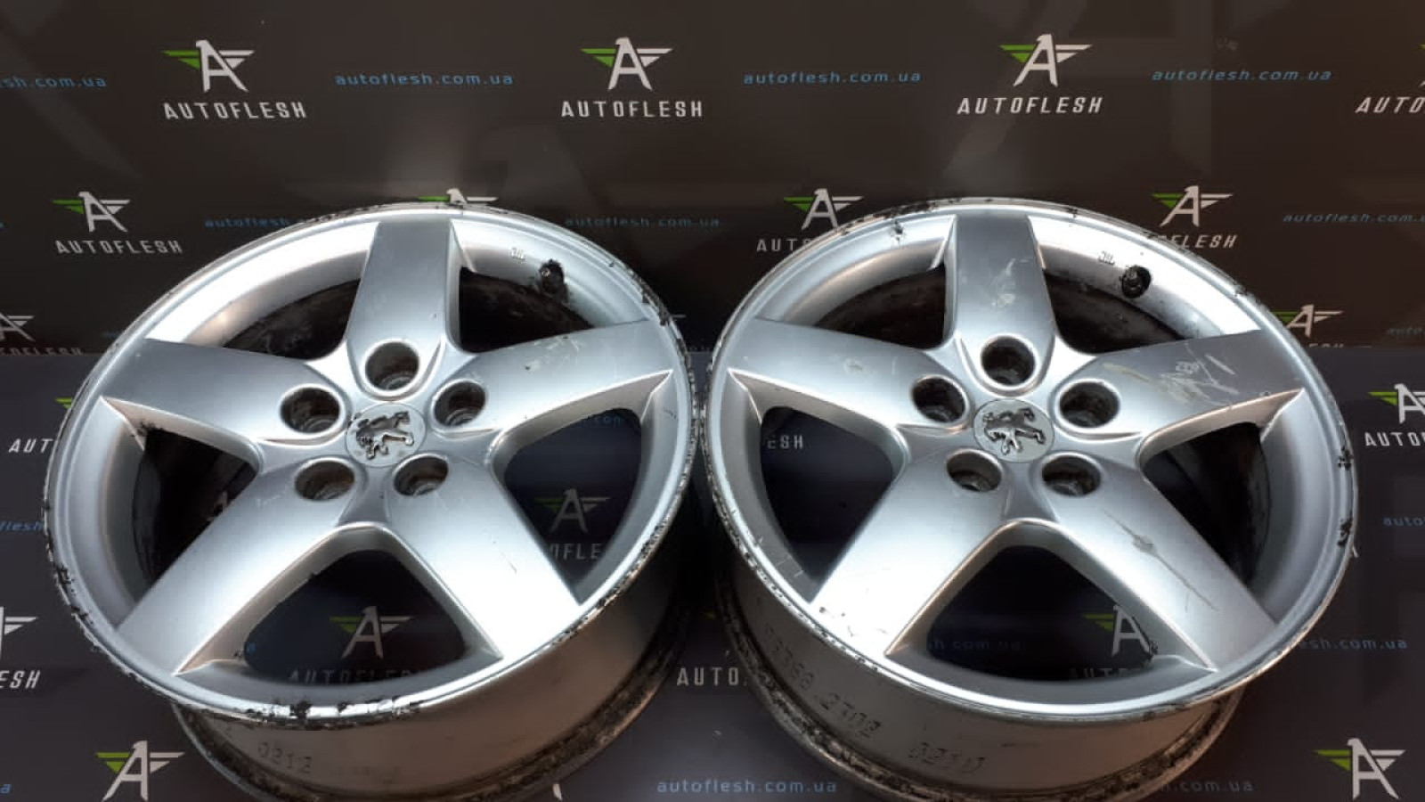 Б/у диски R16, 6.5Jx16/ ET44, разболтовка 5X108 для Peugeot