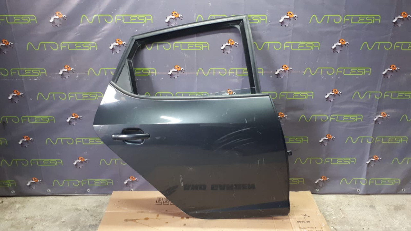 Б/у дверь задняя правая для Seat Ibiza IV (2008-2013), 5D, хэтчбек Б/у дверь задняя правая для Seat Ibiza IV (2008-2013), 5D, хэтчбек