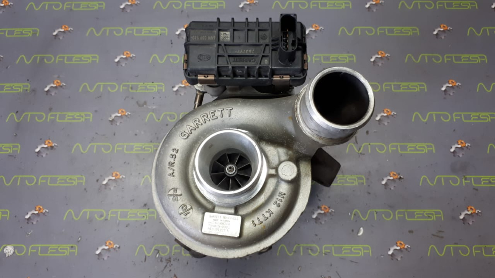 Б/у турбина A6710900380, 798015-0002, 2.0 Xdi, Garret для SsangYong Korando