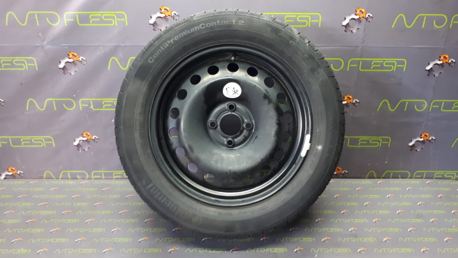 Б/у запаска 4x100, 6.5x16, ET49 для Renault Megane II/ Scenic II