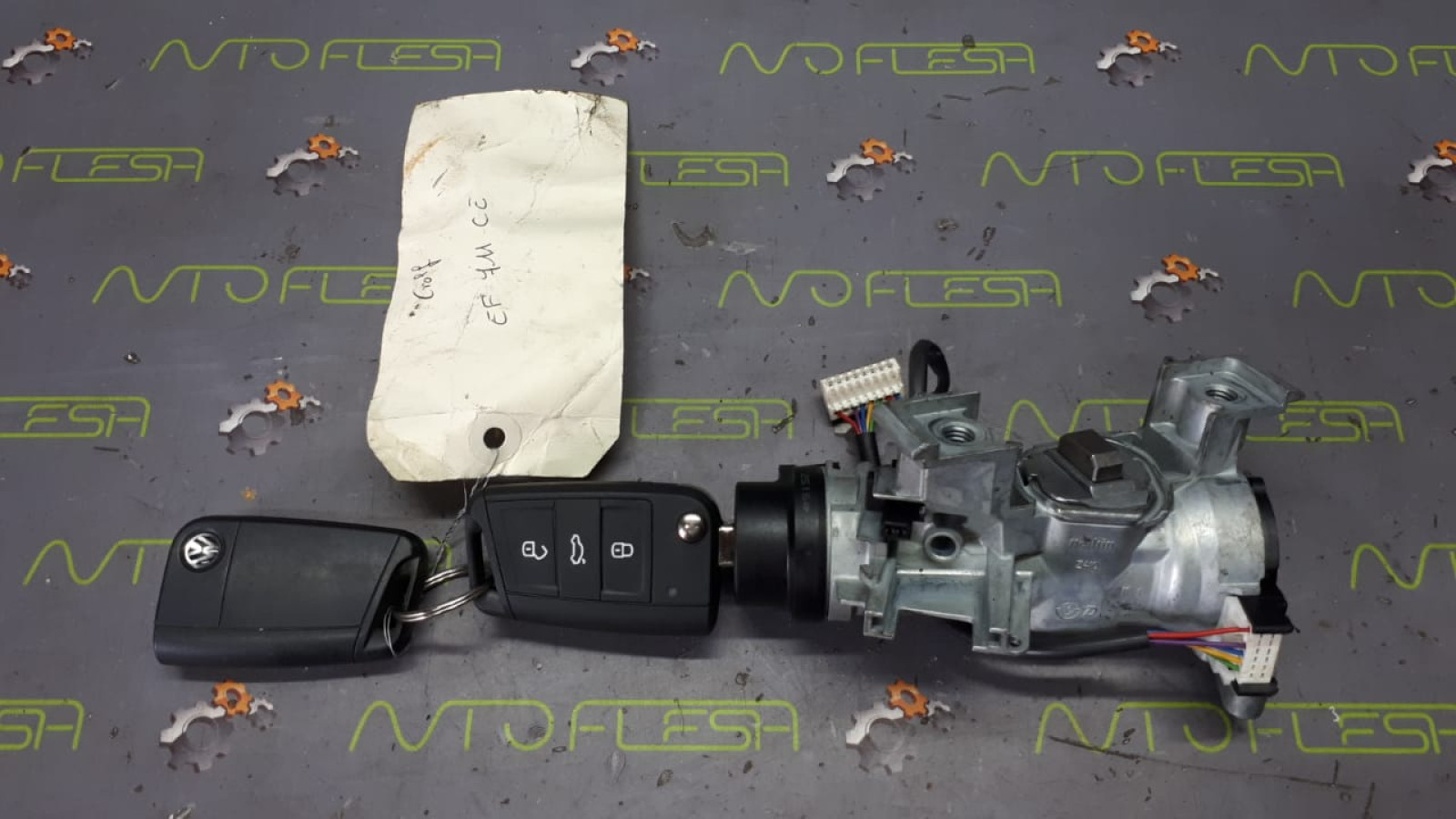 Б/у замок зажигания 5G0959753, 1K0905851 для Audi/ Seat/ Skoda/ Volkswagen Б/у замок зажигания 5G0959753, 1K0905851 для Audi/ Seat/ Skoda/ Volkswagen