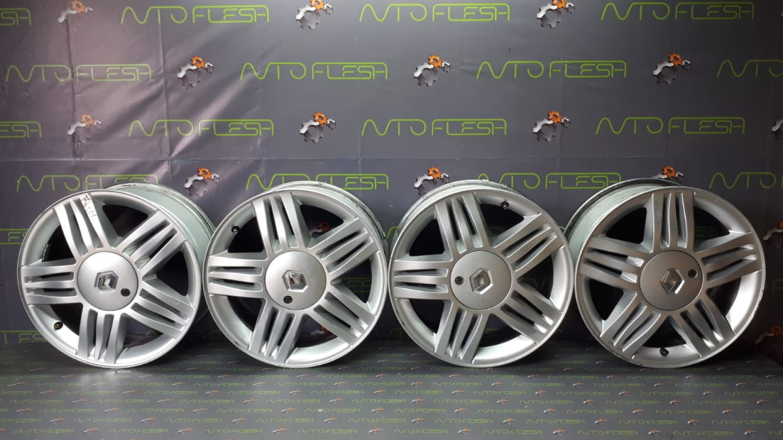 Б/у диски 8200310794 Reinastella R16, 6,5Jx16, ET49, 4x100 для Renault Megane II/ Scenic II Б/у диски 8200310794 Reinastella R16, 6,5Jx16, ET49, 4x100 для Renault Megane II/ Scenic II