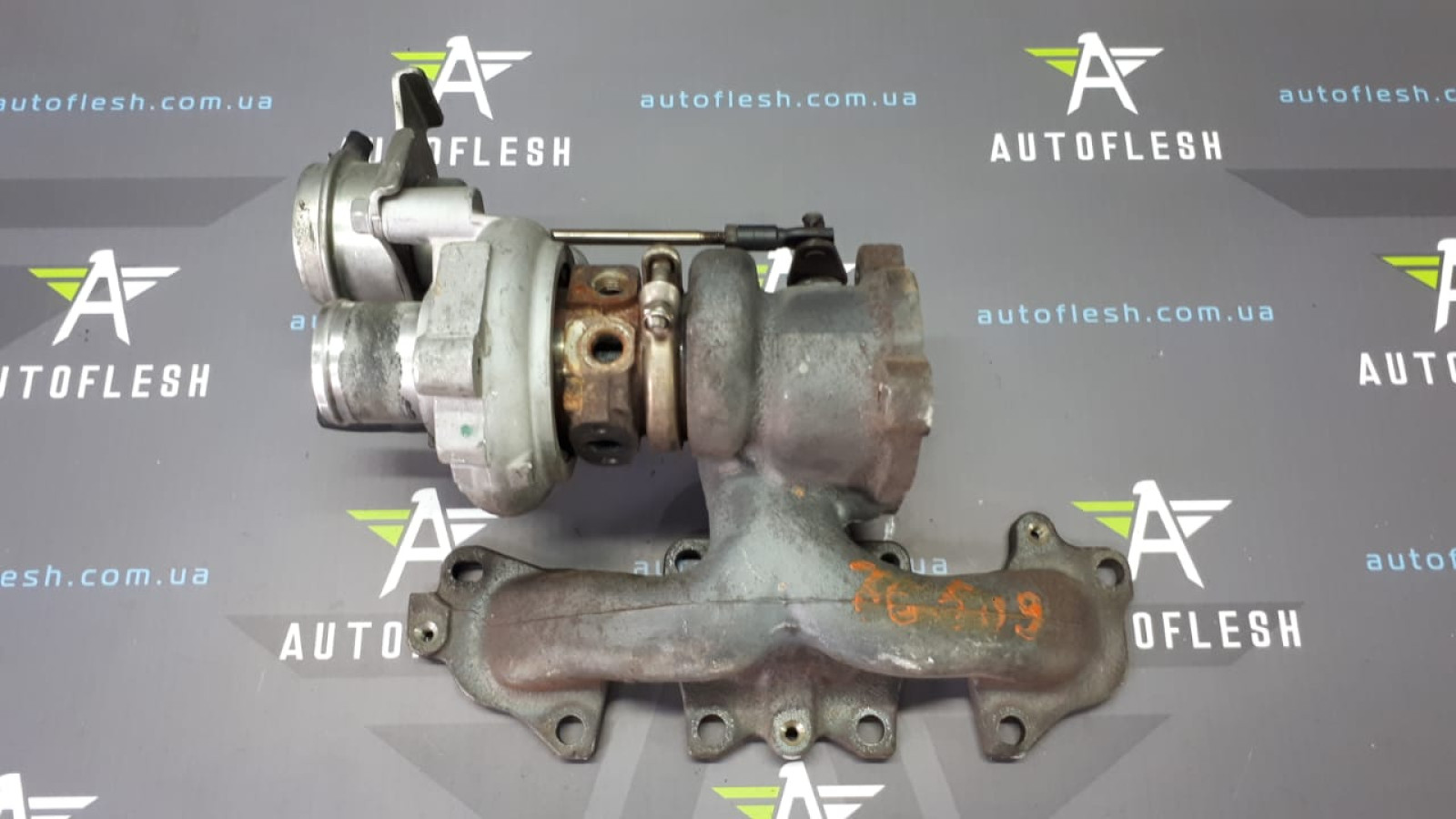 Б/у турбина 8201165362, 49373-55100, 1.2 TCe для Dacia/ Nissan/ Renault Б/у турбина 8201165362, 49373-55100, 1.2 TCe для Dacia/ Nissan/ Renault