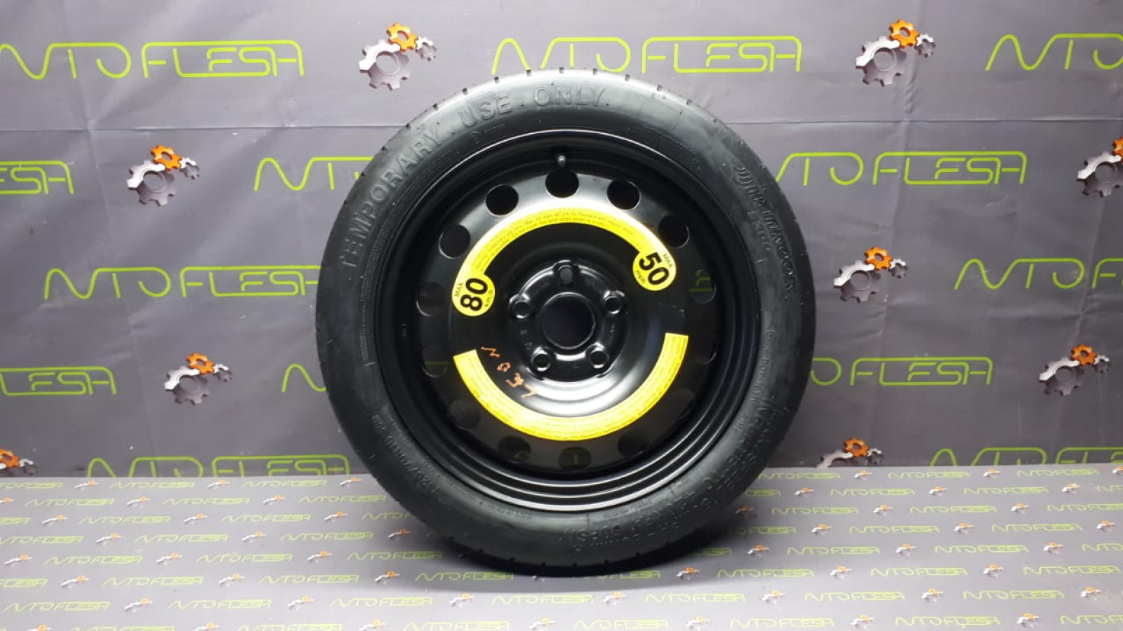 Запаска Hankook 3.5Jx16H2, ET 25,5; разбалтовка 5x112, T125/70 R16 для Audi/ Seat/ Skoda/ Volkswagen