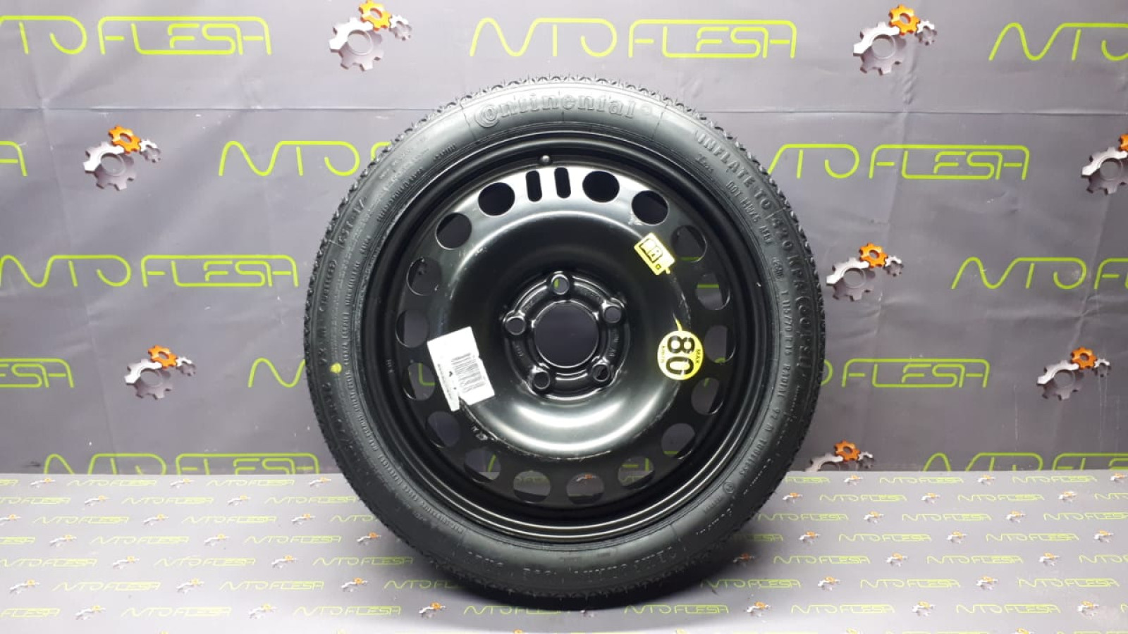 Б/у докатка/ запаска 2160132 Continental 4.00BTx16H2, ET41 для Opel Astra H/ Vecta C/ Zafira