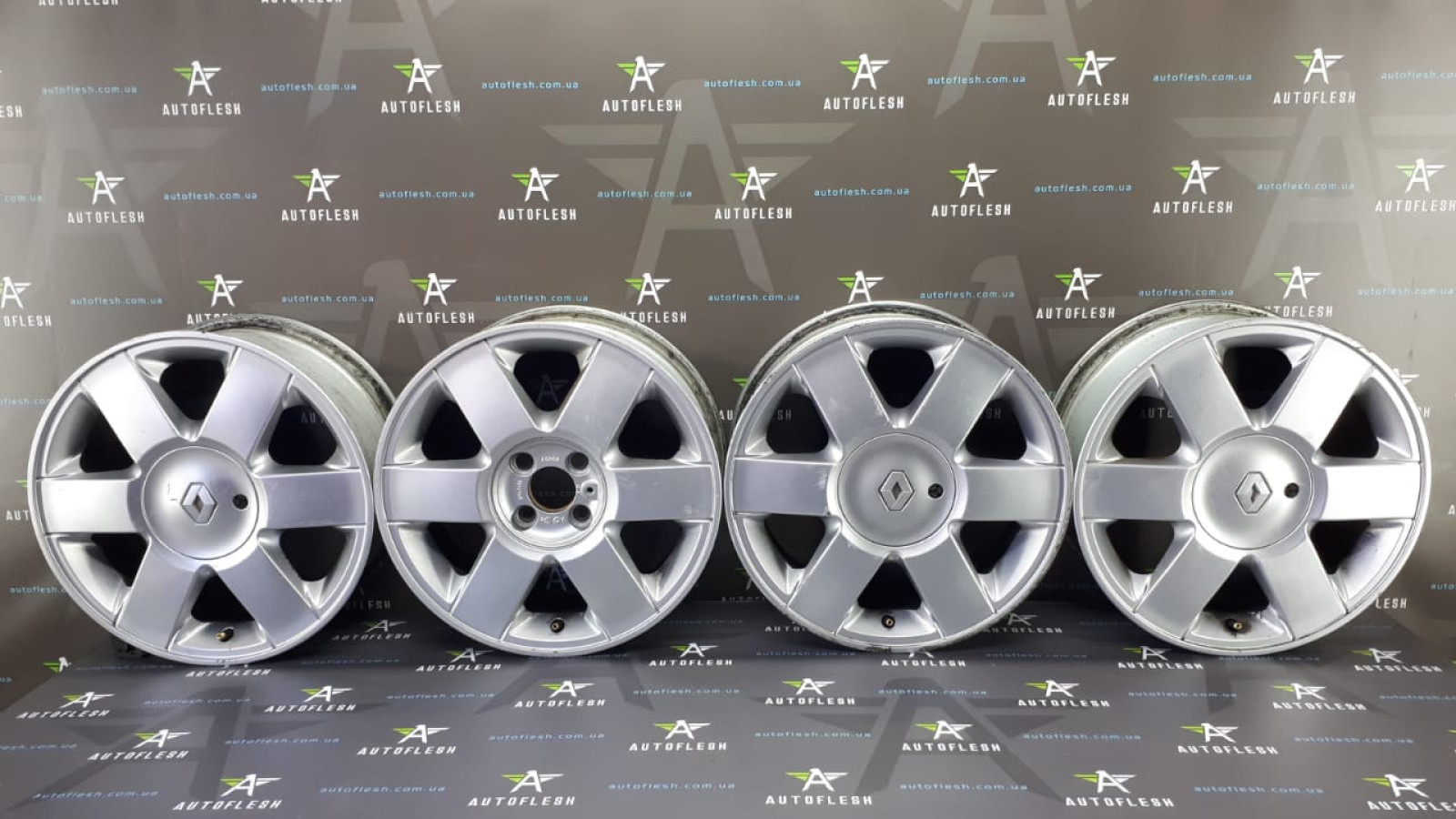 Б/у диски 8200022036/ 7700431725, Aries, R16, 6.5Jx16, ET50, 4x100 для Renault Clio III/ Laguna I/ Megane II/ Scenic II