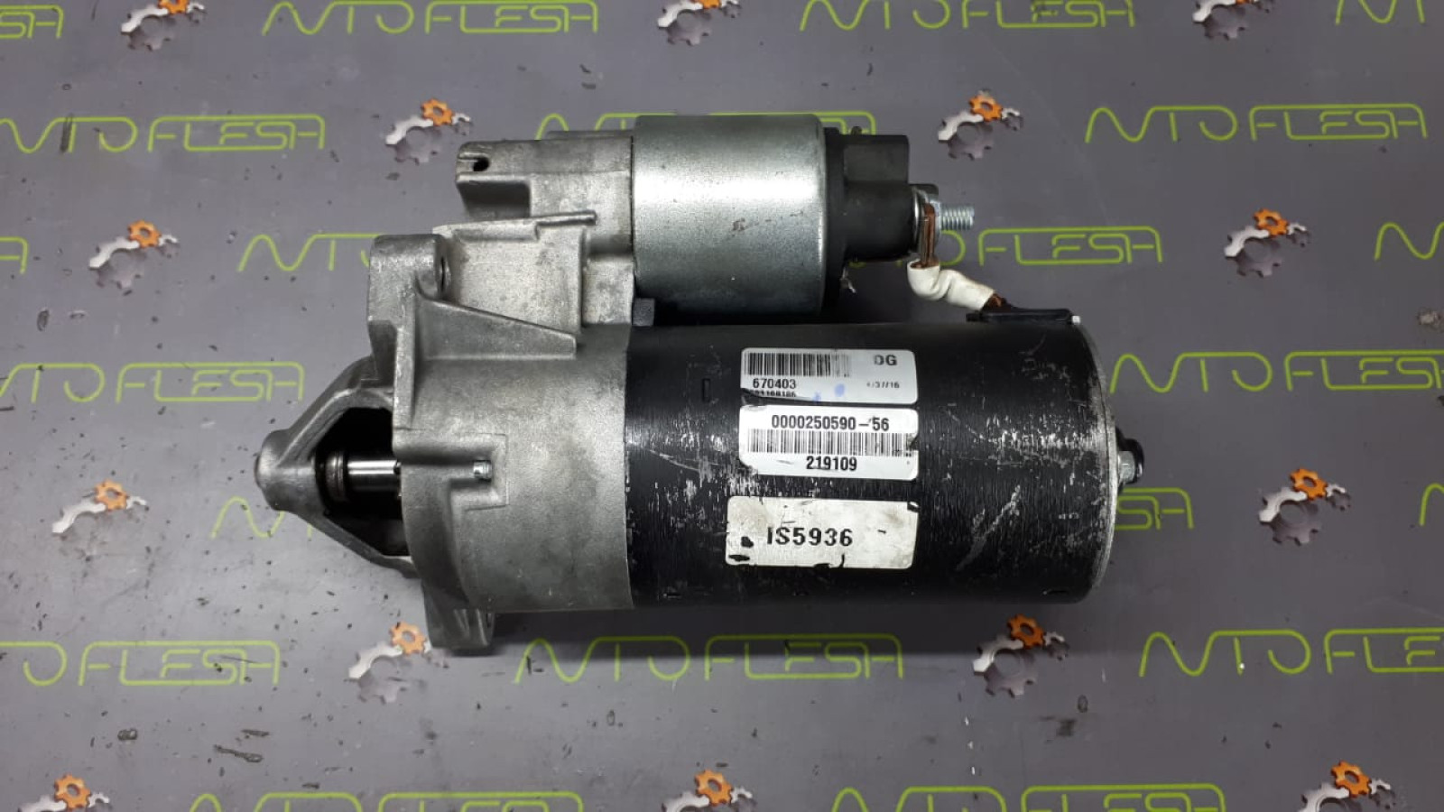 Б/у стартер 0001108185, Bosch для Opel Arena/ Renault/ Volvo Б/у стартер 0001108185, Bosch для Opel Arena/ Renault/ Volvo