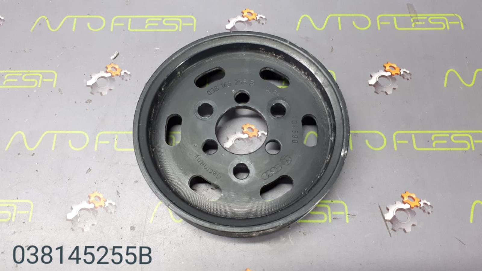 Б/у шкив насоса ГУР 038145255B, 1.9 TDI для Audi/ Ford/ Seat/ Skoda/ Volkswagen Б/у шкив насоса ГУР 038145255B, 1.9 TDI для Audi/ Ford/ Seat/ Skoda/ Volkswagen